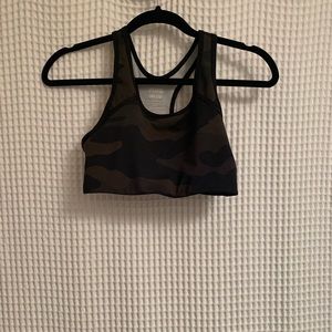 Camo sports bra